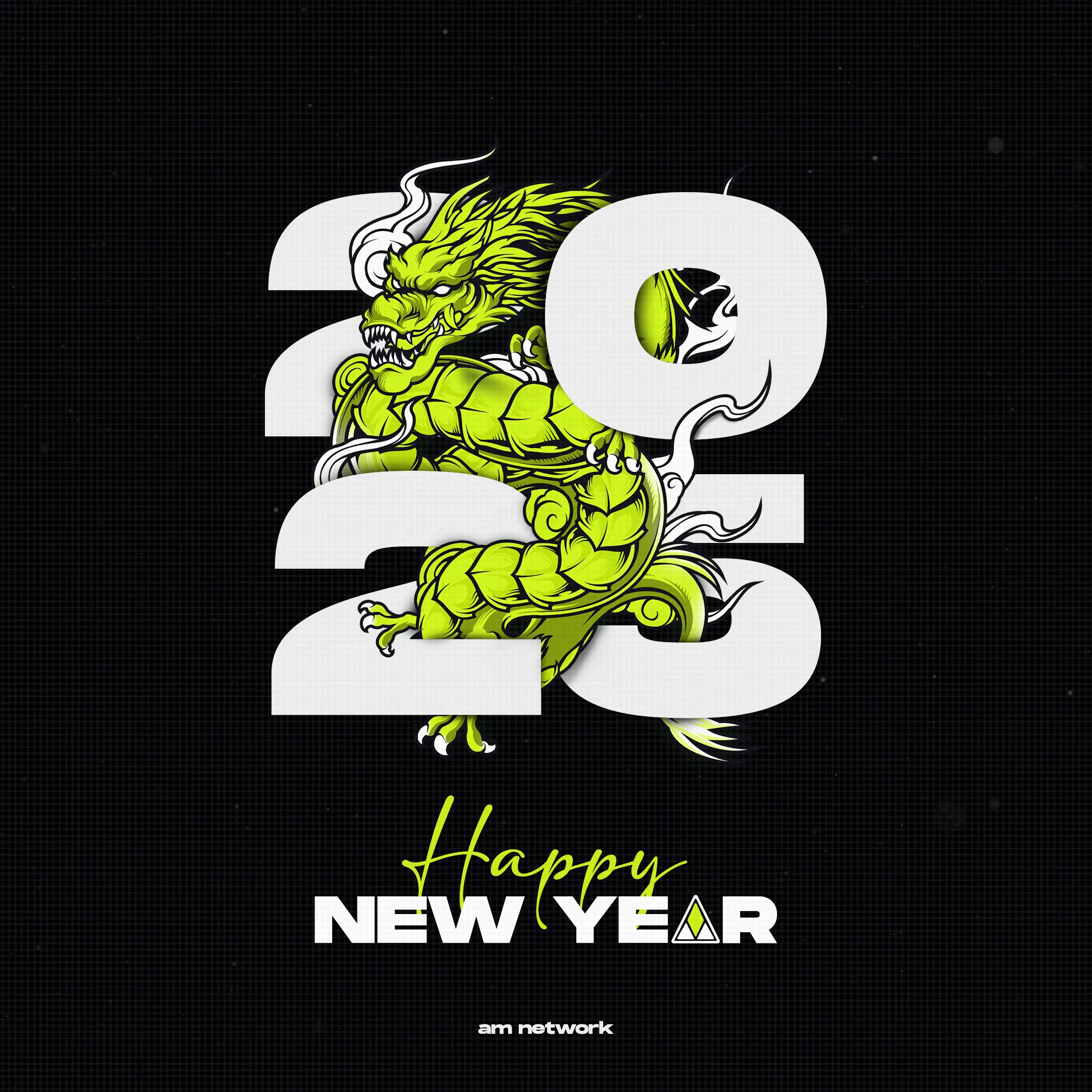 AM Network Social Media design by Lufense